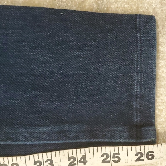 Spanx woman's blue pullup stretch jeans leggins size s/p - Picture 8 of 8